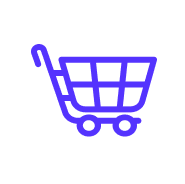 cart icon square