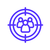 audience targeting icon square