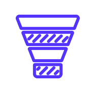 funnel icon square