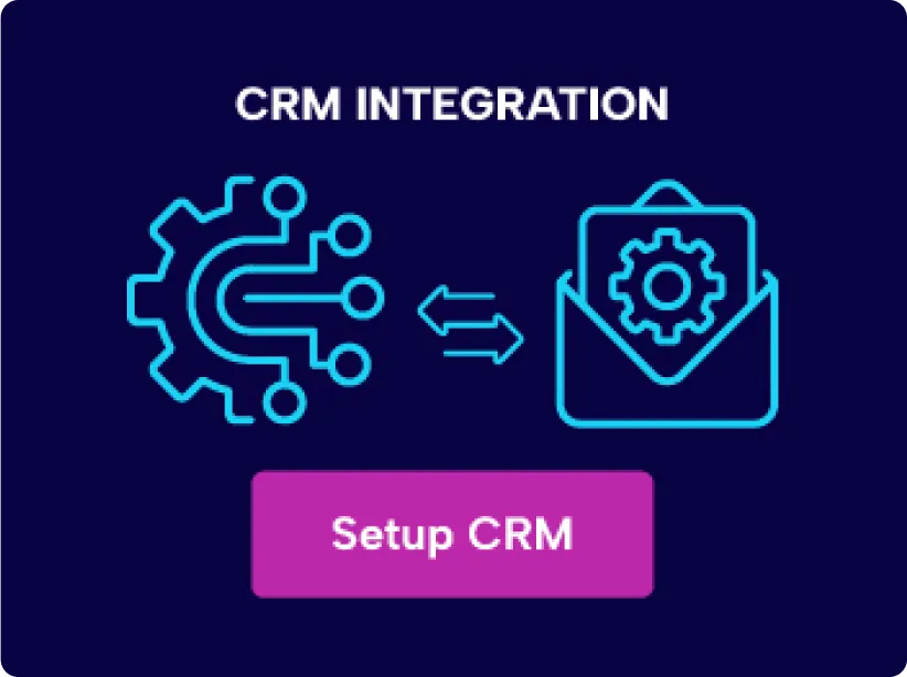 CRM integration cart abandon TickX