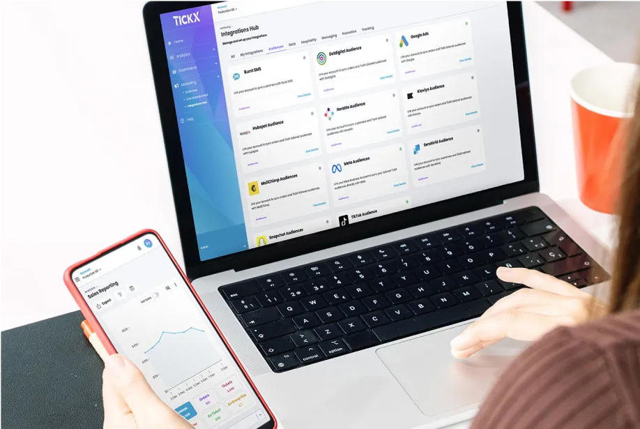 responsive TickX platform