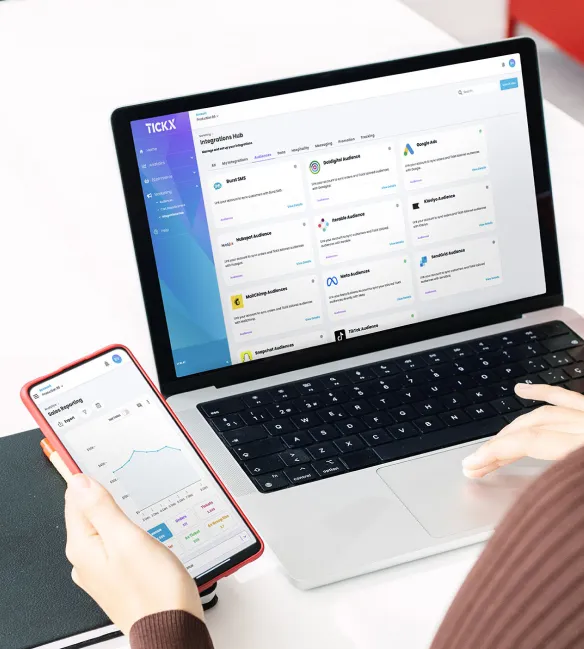 responsive marketing ticketing toolsuite TickX