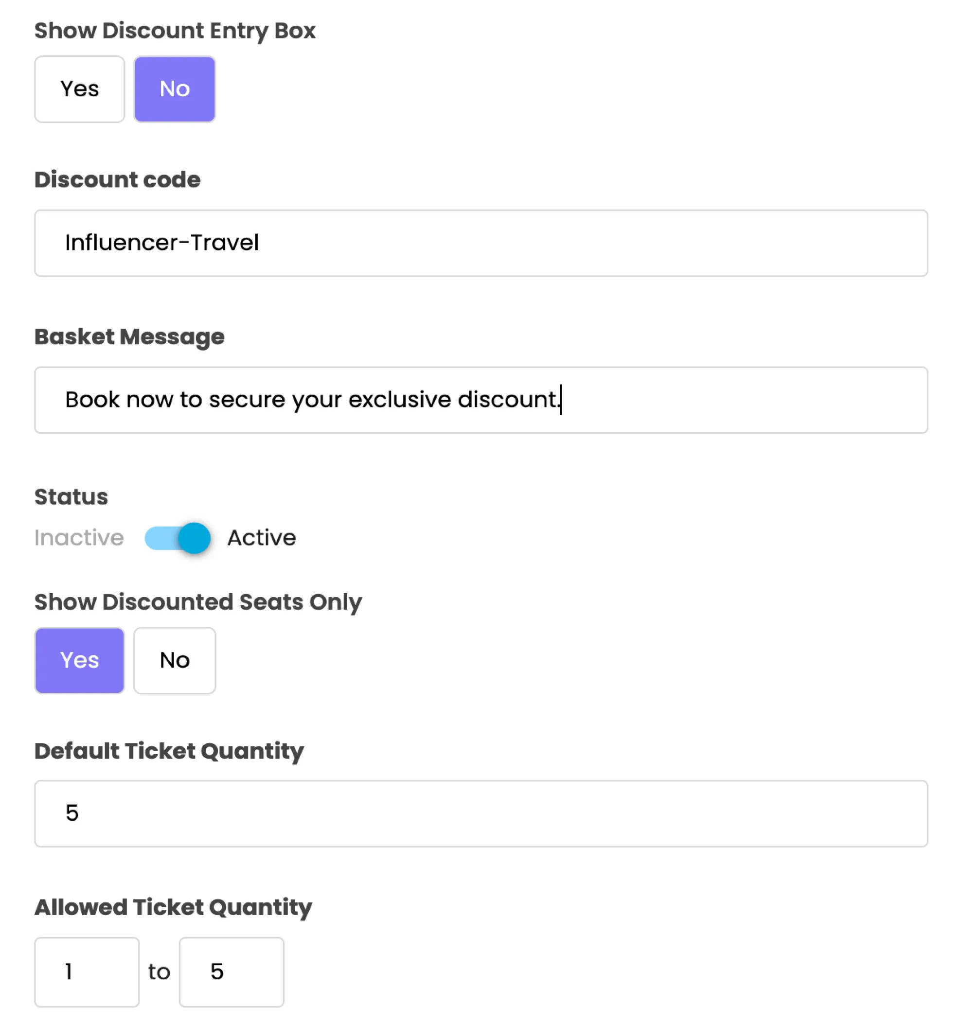 TickX Influencer Marketing Discount Links